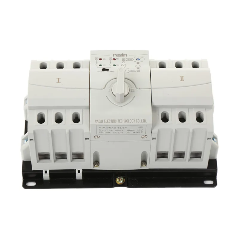 Interruptor de transferencia automática RDQ3NX-B RDQ3NX-B-063/3P